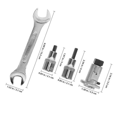 TIDTALEO 4pcs Set Ball Joint Separator and Shock Absorber Expander Tool Kit Made of Alloy Steel for Automotive Repair and Disassembly Suitable for Mechanics and DIY Enthusiasts