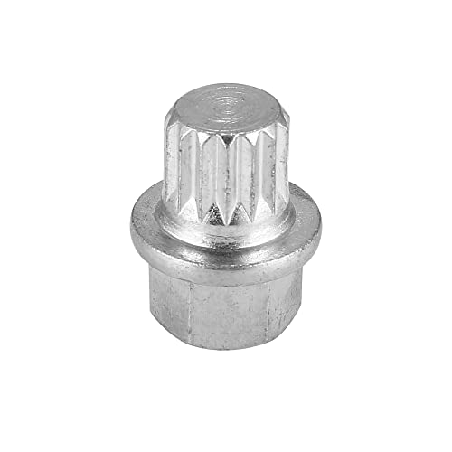 X AUTOHAUX 4/15PT Car Wheel Lock Lug Nut Anti Theft Wheel Lock Nut Screw Removal Key for VW for Audi - size: 4/15PT