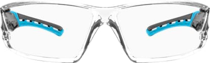 Ironwear 3085 Safety Glasses Anti-Fog ANSI Z87 Compliant with UVA and UVB Protection - color: Blue,clear