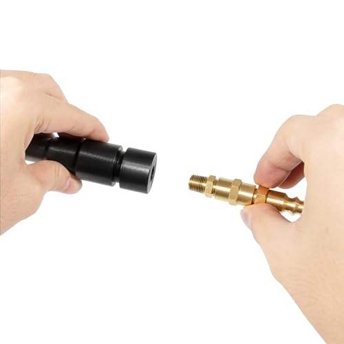 9007A 9007 Compression Test Adapter Fits for 24V Cummins 1998-1/2 to Current 5.9 6.7 Liter Diesel Used with J-6692-B Compression Test Gauge