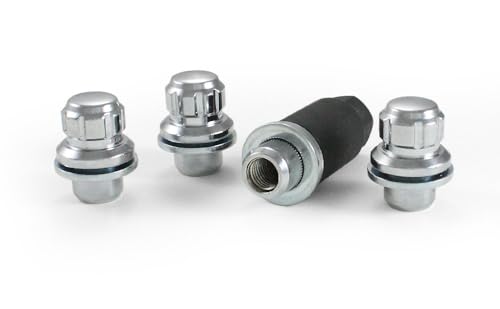 Gorilla Automotive 73641TXX Toyota O.E. Wheel Locks With Washer (14mm x 1.50 Thread Size),Chrome - size: 14 Millimeter x 1.50