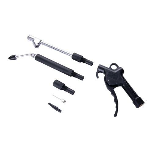 CRAFTSMAN Blow Gun Kit with Multiple Attachments for Inflating and Cleaning, 1/4-Inch NPT Connection, Extended Nozzle for Hard-to-Reach Areas
