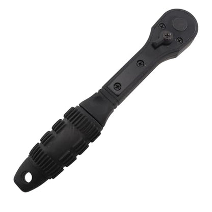 4PCS 3 in 1 Carbon Steel Ratchet Drill Chuck Wrench Replacement Tool Set Non Slip Handle Suitable for Electric Drilling Tool and Automotive/Home Maintenance