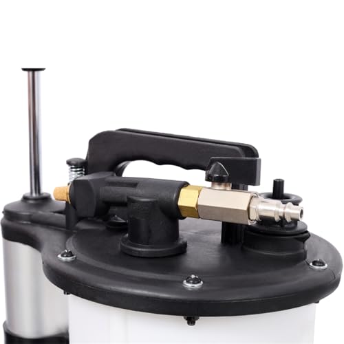 Pneumatic/Manual Oil Extractor Pump, Oil Changer Vacuum Fluid Evacuator Extractor for Automotive Fluids Vacuum Evacuation (9L) - size: 9L