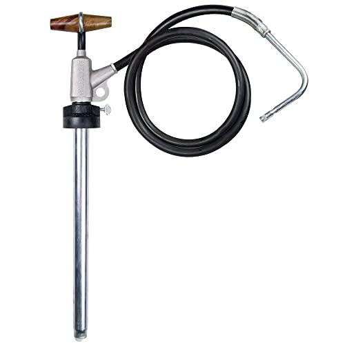 Macnaught Premium Multi Purpose 5 Gallon Gear Oil Hand Pump. Heavy Oils, Engine Oils and Transmission Fluid (Includes 3 Different Drum adapters) 10 Year Warranty