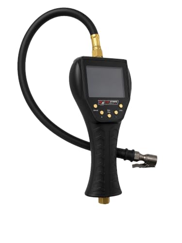 Automatic Tire Inflator with Digital Gauge – Heavy-Duty Air Chuck with Auto Shut-Off, LCD Display, and Quick-Connect Fitting – Ideal for Shop & Garage Use