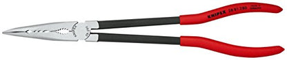 Knipex Tools 28 81 280 11" Extra Long Needle Nose Pliers - Angled, - style: Angled Head