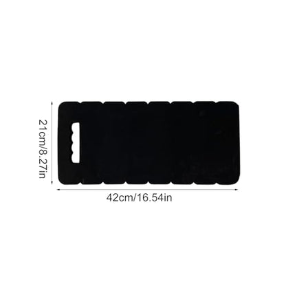 Thick Kneeling Pad - EVA Foam Garden Kneeler Mat | Foam Thick Mat | Gardening Kneeling Pad | Non-Slip Bathroom Mat Yoga Exercise Multifunctional Cushion EVA Car Repair Pad, 42x21x2cm, Black - color: Black