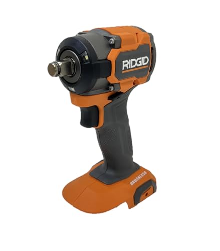 RIDGID 18V SubCompact Brushless Cordless 1/2 in. Impact Wrench (Tool Only) | Battery and Charger Sold Separately - Not eligible for the Lifetime Service Agreement