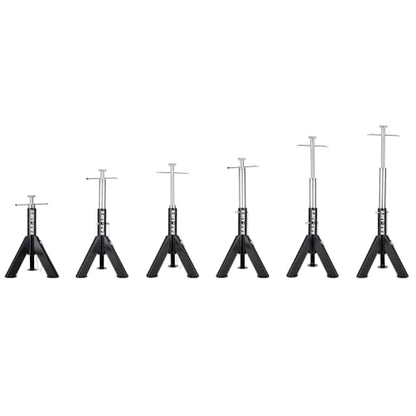 Camco Eaz-Lift Telescopic RV Jack, Set of 2 - Adjustable from 16-inches to 30-inches - Constructed of Durable Steel & Powder Coated - Features a 6,000 lb. Load Capacity - 48864 - style: Ships in Own Container