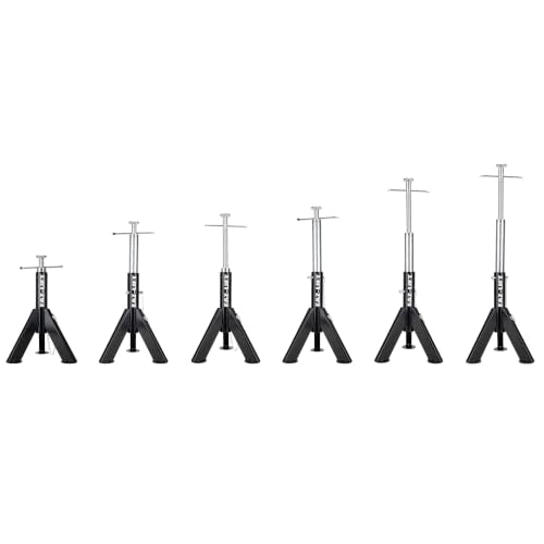 Camco Eaz-Lift Telescopic RV Jack, Set of 2 - Adjustable from 16-inches to 30-inches - Constructed of Durable Steel & Powder Coated - Features a 6,000 lb. Load Capacity - 48864 - style: Ships in Own Container