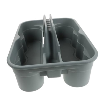 Handheld Plastic Basket with Handle Large Capacity Storage Organizer for Cleaning Tools Car Detailing and Bath Use Lightweight Plastic Design for Easy Portability