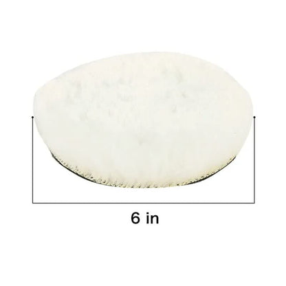 Acxico 1 SET 5pcs 6" Car Polishing Wheel Buffing Pads Set Wool Mop Kit Pad Polisher for Drill