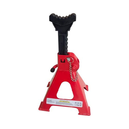 Shkalacar Heavy Duty Steel Jack Stands, 2 Pack Steel Jack Auto Stands 3 Tons with Locking and Foot Pad Lifting Height 29.5-43cm/11.61-16.93inch for Cars ATV