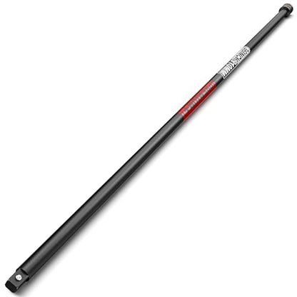 1/2" Drive Impact Extension Bar, 36 Inch Length Socket Extension, CR-V Steel, Narrow and Deep Areas in Automobile Maintenance, Mechanical Assembly or Industrial Operations - size: 1/2" 36-Inch