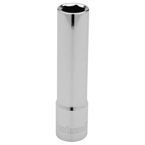 S15109 1/4" Drive SAE Socket, 9/32" Deep 6 Point - size: 9/32 INCH, style: DEEP