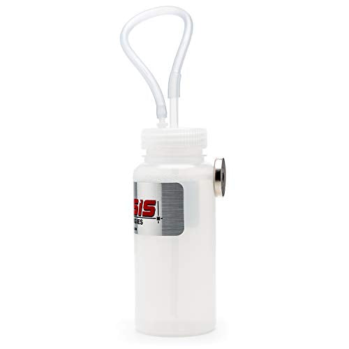 Genesis Universal 1 Person Brake Bleeder Bottle with a 16 Pound Magnet Mount and 12 Inch Fluid Tube (Pack of 2) - size: 16 Ounces (Pack of 2)