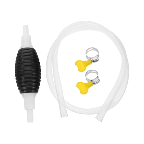 Healifty 1Set Gas Siphon Pump Kit Manual Liquid Transfer Hose for Automotive and Household Use Durable Siphon Pump with Complete Accessories Reliable Fluid