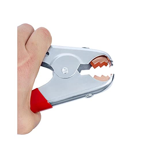 Heavy Duty Battery Jumper Cable Clamps - Set of 4, 1100A Capacity, Insulated Parrot Clips, Charging Connector Kit for Car, Auto - Strong Jumper Cable Ends
