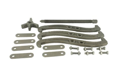 10" Gear Puller,3 Jaw Puller for Pulley Gear Bearing Flywheel Removal,2 Jaw / 3 Jaw Puller with Reversible Jaws, Bearing Puller Suitable for Automotive Repair and Industrial Maintenance (10in) - size: 10in