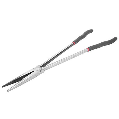Watris Veiyi Straight Long Needle Nose Pliers for Access in Tight Spaces | 16in Long Reach Nose Pliers, Nipper Bent Nose Duckbill Pliers