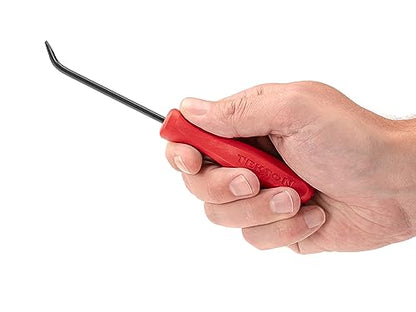 TEKTON 5/32 Inch x 6-1/2 Inch 50-Degree Mini Pry Bar | LRD82101 | Made in USA - size: 5/32 Inch 50-Degree