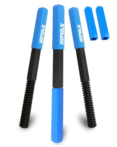 3 PCS Thread File Set - 5140 Alloy Steel SAE & Metric Thread Files with Ergonomic Handle - Professional Thread Restorer Kit Repair Tool for Automotive, Plumbing & Industrial Use