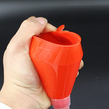 iayokocc Automotive Funnels, Plastic Funnels with Long Hoses for Gasoline, Fuel, Water, Fluids, Transmission Fluids (Tube Length 57 cm)