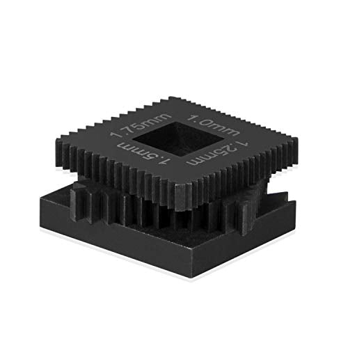 Metric Dies Set Similar to OTC 202817 for 7402 Universal Outside Thread Chaser Heavy Duty Steel Black 3PCS