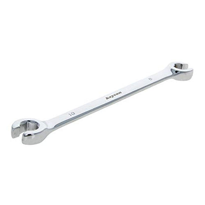 Utoolmart Flare Nut Wrench, 8mm x 10mm Metric Double Open End, 1Pcs | 15° Offset Ends, For Auto, Household, DIY Repairs - color: 1pcs, size: 8x10mm