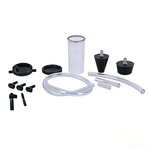 VCC Power Steering Bleeder Kit Brake Bleed Adapter Kit | Equip with 3 pcs Brake Bleeder Adapters, 2 pcs Rubber Tapered Stoppers, 4 pcs Hoses, for Removing Trapped Air in Car