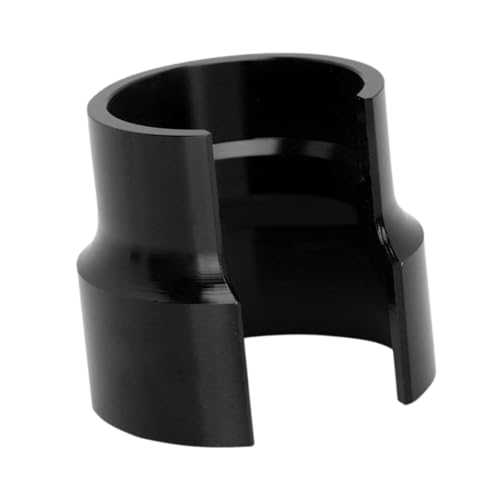 kowaku Motorcycle Rear Shock Seal Head Push Tool, CNC Aluminum Alloy for 40-50mm Shock Absorber Maintenance, Black - color: black