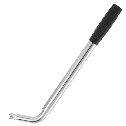 Bates Telescoping Lug Wrench - 1/2 Drive With 17/19mm and 21/23mm Sockets - Tire Iron and Nut Removal Tool