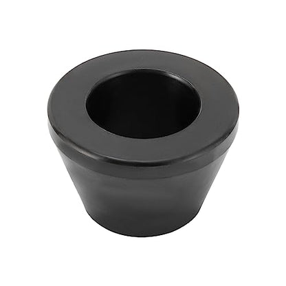 4PCS Universal Wheel Balancer Standard Taper Cones Kit Wheel Balancer Cone Set for 36mm Shaft,Steel Tire Balancer Adapter Cone Set for Car SUV Truck with Hub Bore 1.77"-5.39" Black (36mm) - size: 36mm