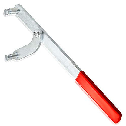 Universal Camshaft Pulley Holding Tool Fit for Ford Dodge Audi Chrysler Ford GM Honda Mazda Nissan Toyota Volvo Cam Sprocket Holding Tool
