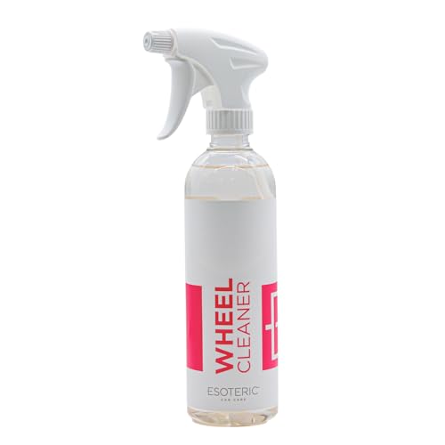 ESOTERIC Wheel Cleaner 16oz | Color Changing | Effective Iron Removing Wheel Cleaner | Safe & Versatile Brake Dust Cleaner for All Alloy, Chrome, Aluminum, and Steel Wheels - size: 16oz