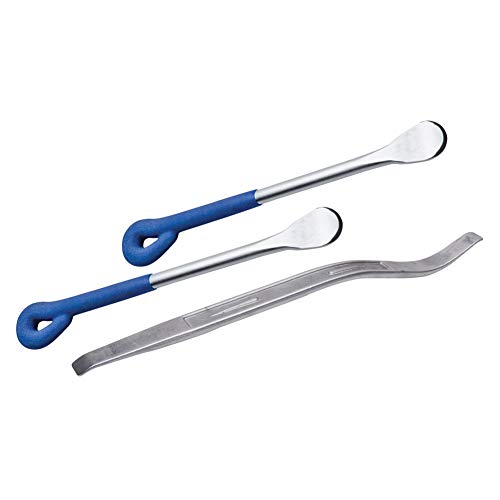 Tusk Tire Iron Kit – Heavy-Duty Steel Tire Lever Set with Carrying Bag – Motorcycle, Dirt Bike, UTV, ATV Tire Changing Tools – Compact, Portable, Durable