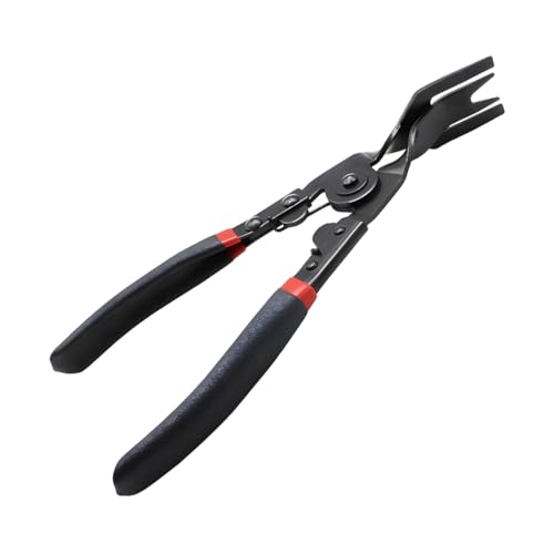 Zpana Car Panel Clip Removal Plier, Vehicle Interior Upholstery Trim Clip Remover Plier, Automotive Door Panel Rivet Removal Tool for Removing Push Pin and Trim Fastener, Universal Fit