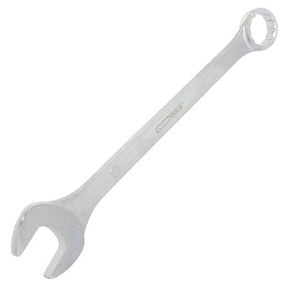 OEMTOOLS 22106 1-3/8" Jumbo Combination Wrench | One Open End & One Box Head on a Single Mechanics’ Wrench | Long-Shaft Wrench for Extra Torque & Leverage | Smooth Open End Doesn’t Mark Fasteners - size: 1-3/8"