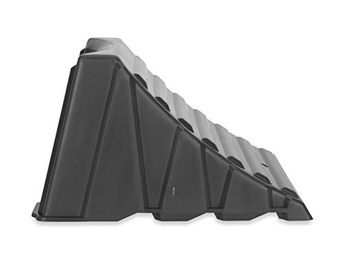 Camco 1 Pack 44418 Dark Gray Wheel Chock-Pack of 2, 1 Pack - style: Nesting Wheel Chock