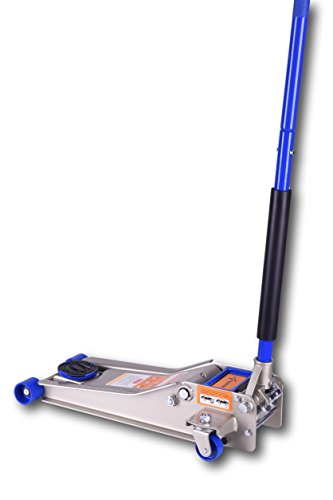 LiftMaster 3 Ton Heavy Duty Ultra Low Profile Steel Floor Jack with Quick Lift