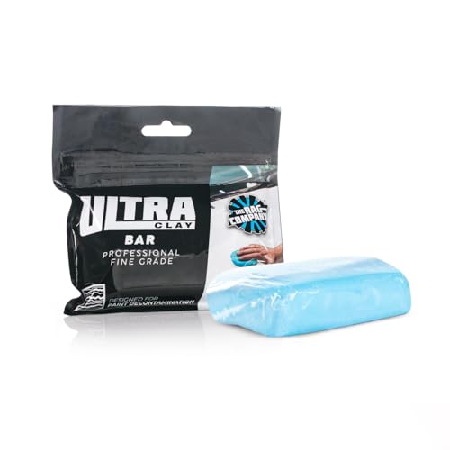The Rag Company - Ultra Clay Bar - Medium Grade Automotive Detailing Clay Bar for Decontamination of Car Paint, Glass & Moldings