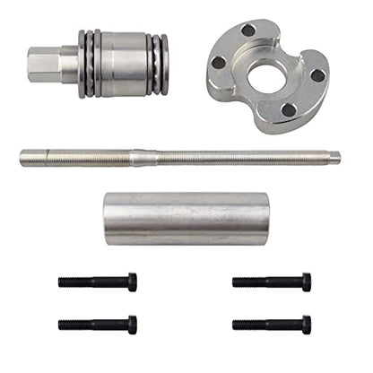 DAYUAN Crankshaft Pulley Puller Set Crankshaft Damper Pully Removal Install Tool | Remove and Install Crank Pulley，Compatible with Jaguar & Land Rover 3.0L V6 5.0L V8, Replaces OEM 303-1437 to 303-1441, Case