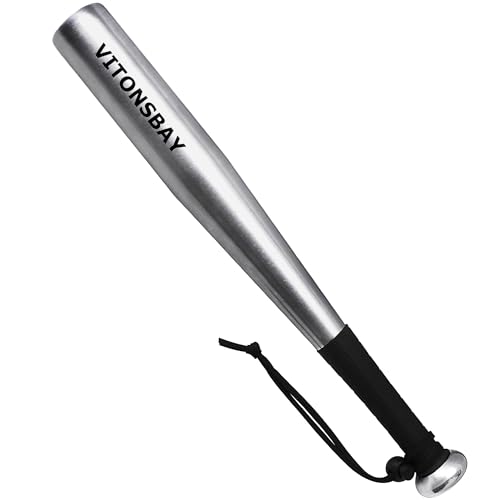 Aluminum Tire Checker Bat - Truckers Tool for Checking Tire Pressure - Silver - color: Silver