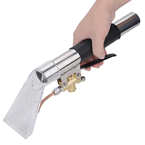 Car Carpet Extractor Cleaner Hand Wand Kit, Upholstery Carpet Furniture Extractor Wand Hand Replacement Tool, 15.8in Auto Detail Wand Hand Tool Heat Resistant Stainless Steel