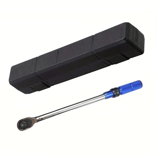 1/2-Inch Drive Click Torque Wrench, 10-110 N.m, 72-Tooth Dual-Direction Adjustable Torque Wrench with ±3% High Precision for Bicycle, Motorcycle and Car Maintenance