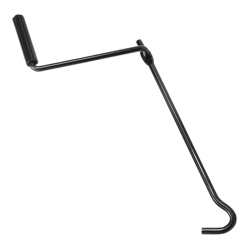 Car Tire Wheel Scissor Jack Handle, Heavy Duty Metal Scissor Lift Jack Wrench Efficient Repair Tool, Universal Labor-Saving Jacks Hand Crank Lifting Tool for Car SUV Truck (Long Lever) - color: Long Lever