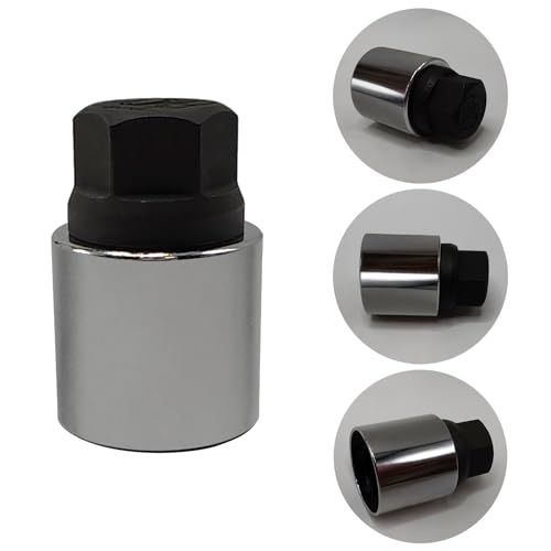 9PCS 25.5mm Wheel Lock Nut Remover Kit for Jeep (JK) - 19mm x 20mm Aluminum Wheel Nut Remover