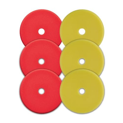 SONAX Cut and Polish Foam Pad Kit | Quality Foam Pads for Cutting & Polishing | Enhances Paint Correction & Finish | Compatible with Dual Action & Rotary Polishers | SON-493-PKIT-FBA
