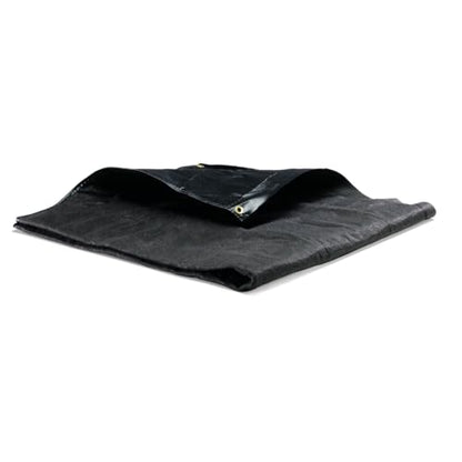 PIG Absorbent Oil Containment Mat for Under Car | Oil Spill Garage Floor Mat with Grommets| Protects Garage Floors and Driveways | 5’ W x 5’ L | Absorbs up to 3 gallons | PM50087 - size: 5’ W x 5’ L